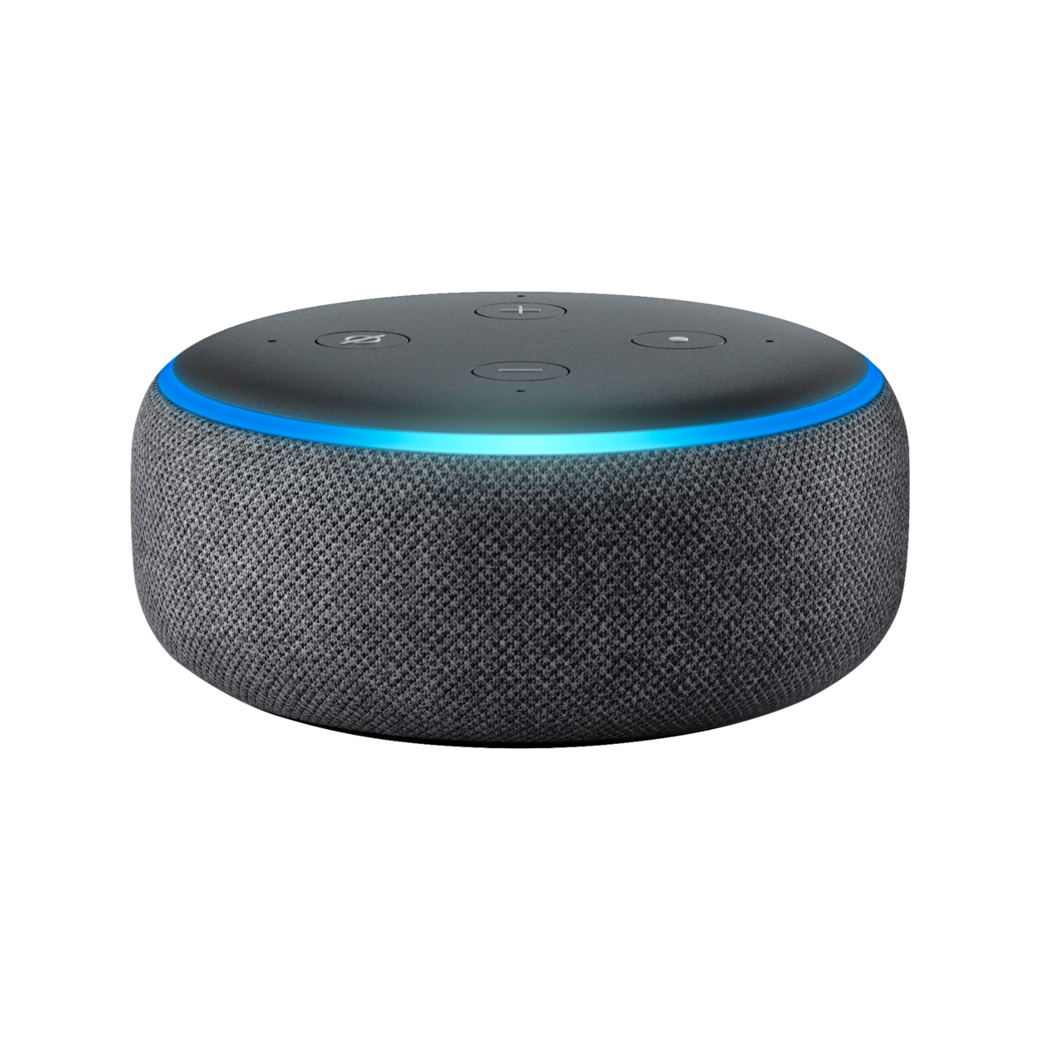 Amazon - Echo Dot (3rd Gen) - Smart Speaker with Alexa - Charcoal - CNJ ...